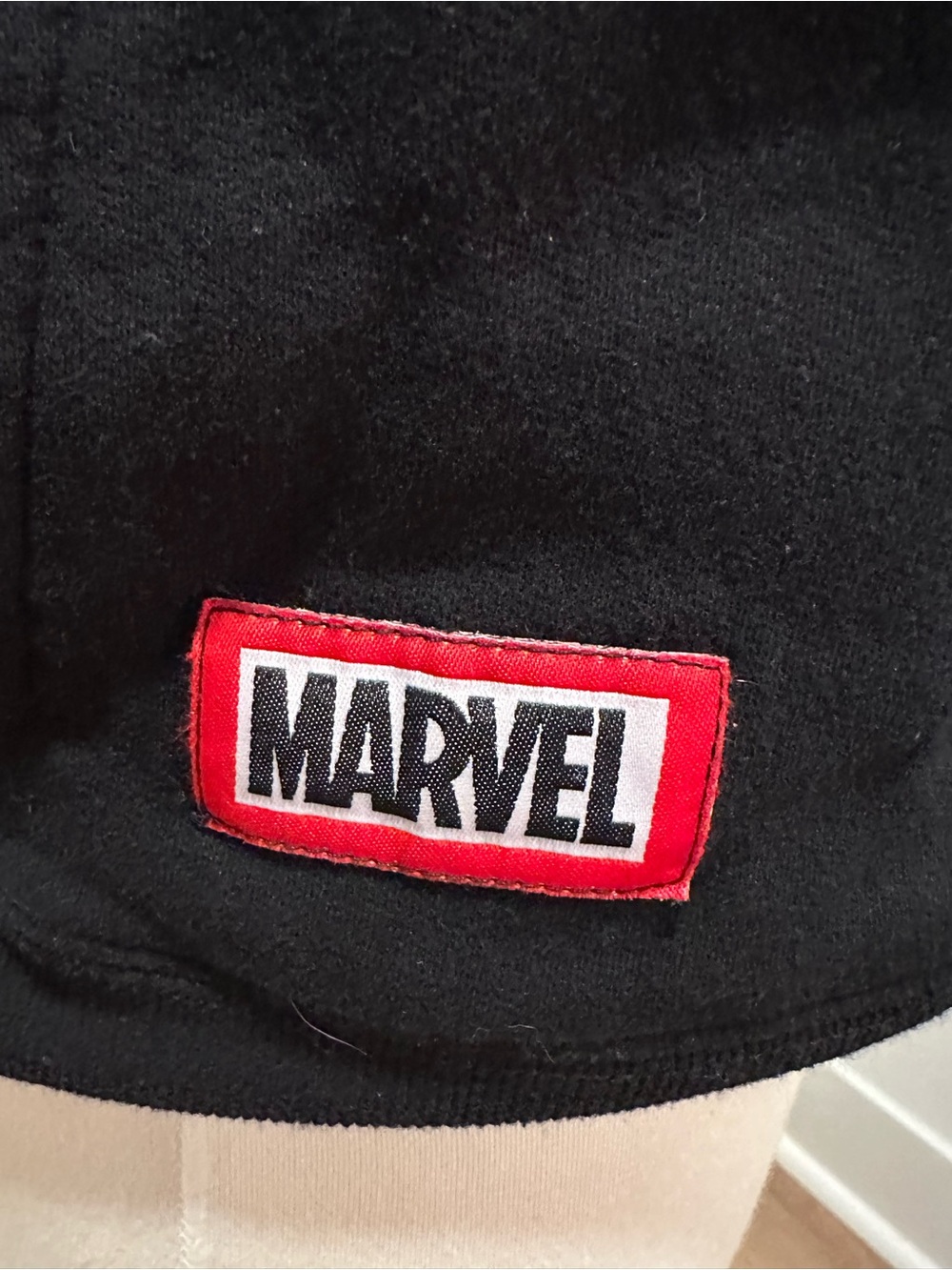 Marvel Black and Red Spider Logo Hoodie - Picture 5 of 6